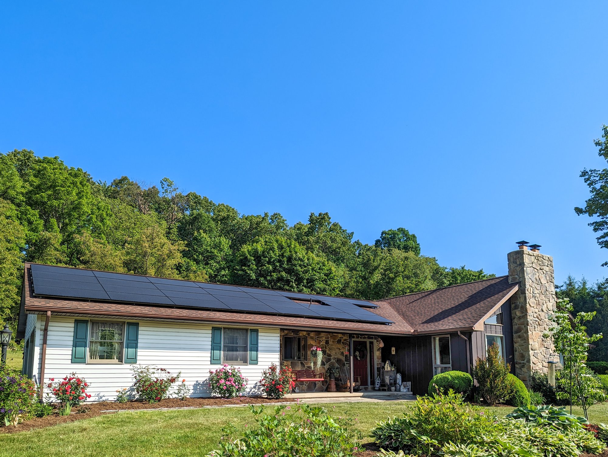 House with Solar Panels House with Solar Panels